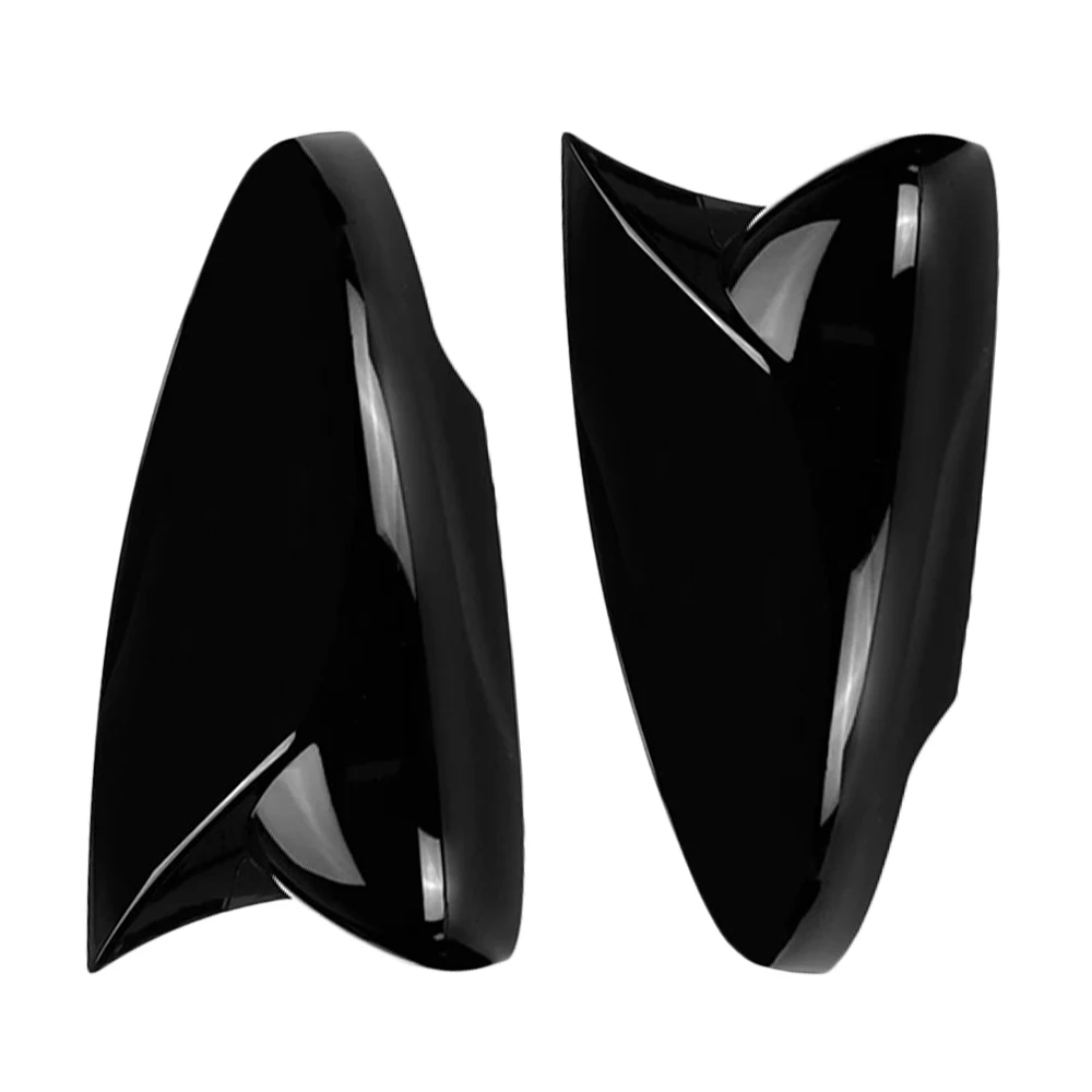 2pcs Car Side Door Rearview Mirror Cover Cap Sticker Trim for Ford Mustang Mach E 2021-2022