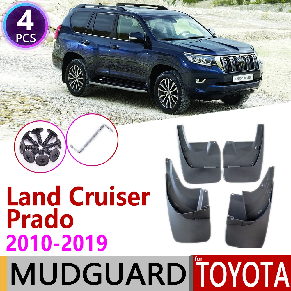 

Mudflap for Toyota Land Cruiser Prado LC150 FJ150 150 2010~2019 Fender Mud Guard Splash Flap Mudguard Accessories 2011 2012 2013