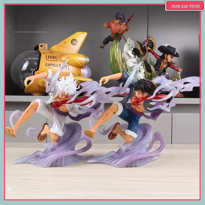 

One Piece Classic Character Figures, Drift Shapes Black Hair And Red Fist Figure Statue Ornaments