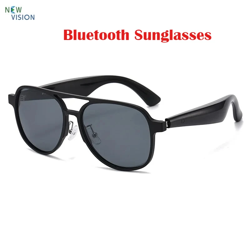

2025 New Bluetooth Sunglasses Female Music Earphones Phone Talk Male Sunscreen Cycling Sun Glasses UV Resistant Smart Eyeglasses