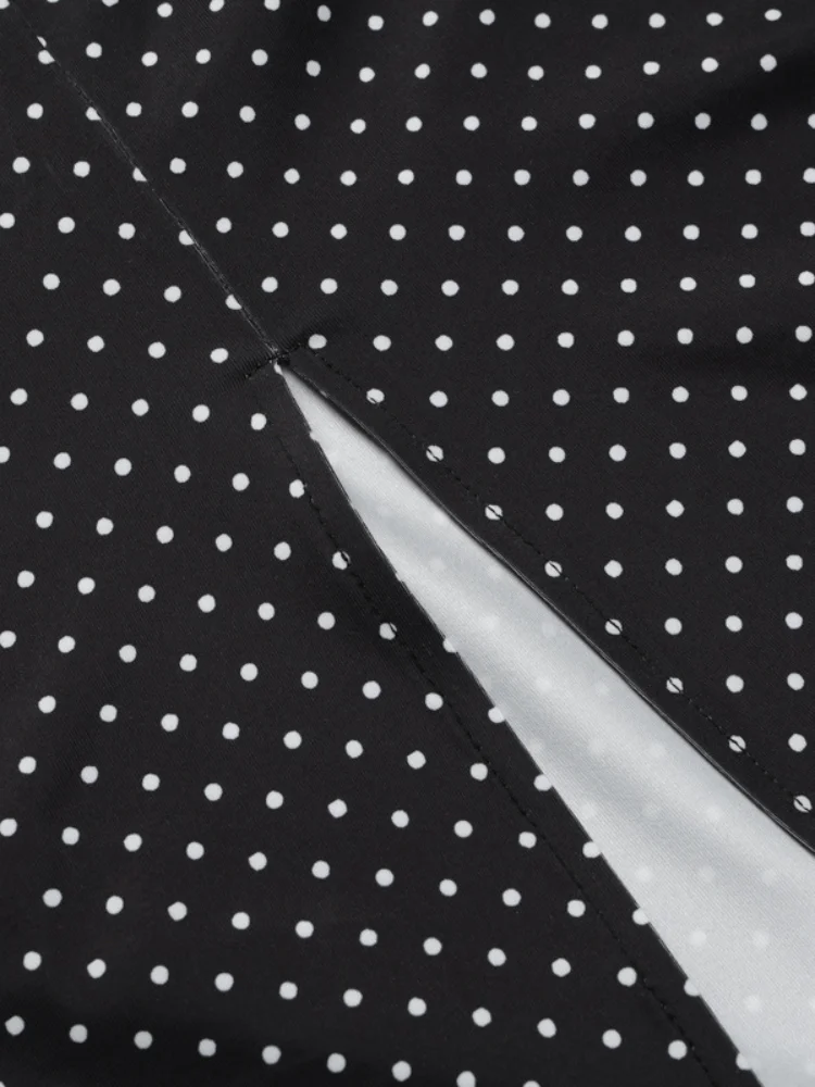 Robe Cami Tendance pour Femme – Élégante, Patchwork à Pois, Légère et Respirante – Robes Décontractées Été 2026 – Style Urbain Féminin