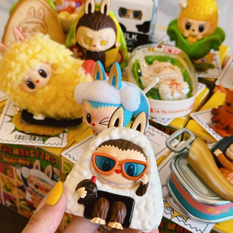 

THE MONSTERS Wacky Mart Series Blind Box Toys Kawaii Surprise Guess Bag Cute Doll Anime Figure Home Model for Girls Gift
