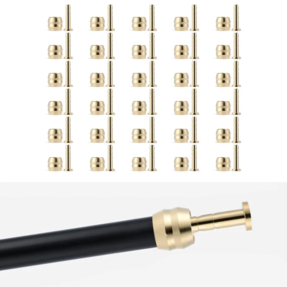 

Bike brake olive and brass connector insert 30pcs for BH59 hose fit MT200 M315 M355 M395 M445 hydraulic brake system