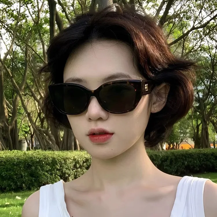 

New High-end Big Frame Polarized Sunglasses, Fashion Versatile UV Protection Shades Unisex Outdoor Travel Eyeglasses