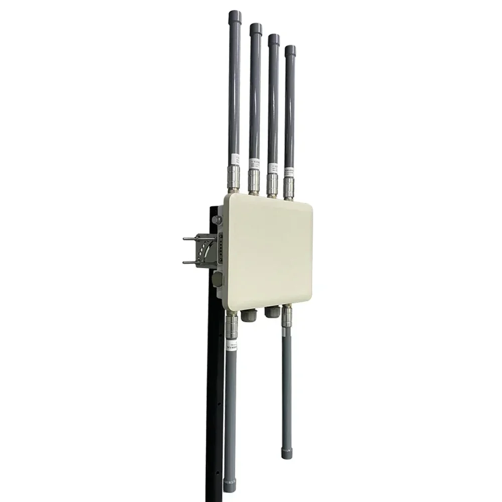 WiFi 6 AX5400 IP67 Outdoor Tir Band Wireless WiFi Routers AP repeater mesh extender Router