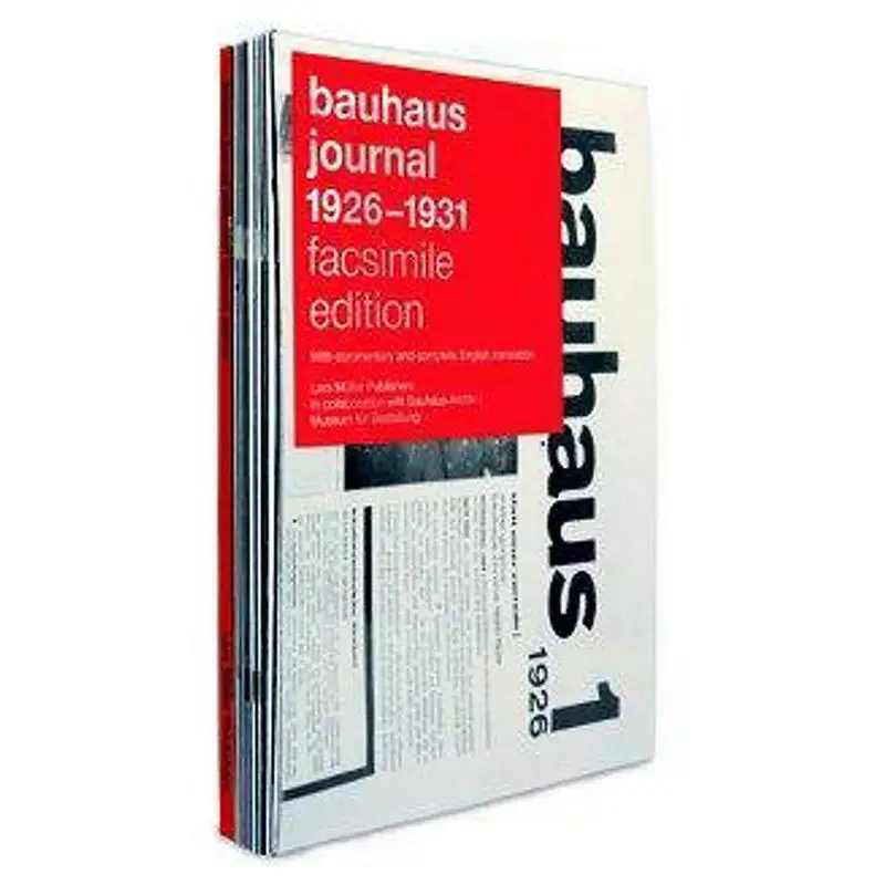BAUHAUS JOURNAL 19261931 Facsimile Edition Astrid Bhr Lars Muller Publishers 9783037785881 Book