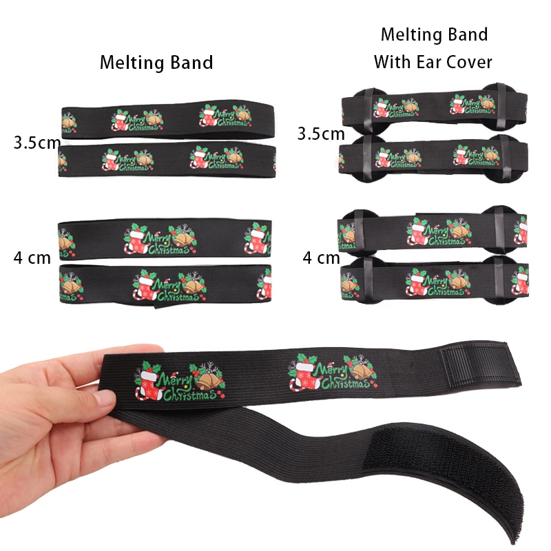 Edge Melt Band para perucas de renda, elástico grosso, fita de nylon para colocação de borda, faixa de cabelo ajustável, 1PC