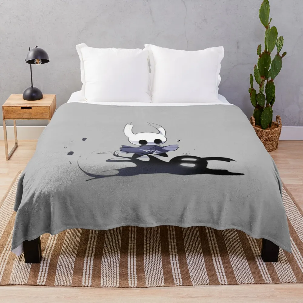 

Hollow Knight Throw Blanket Bed linens Softest Plaid on the sofa Blankets