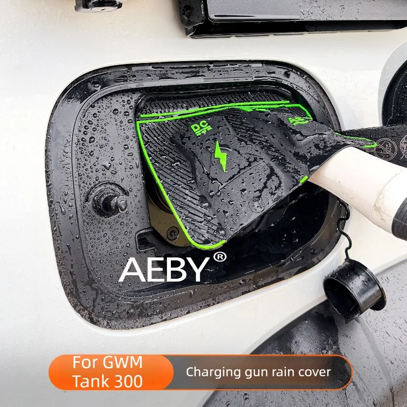 

AEBY For GWM Tank 300 2025 Waterproof EV Charger Set,Waterproof Charging Port Cover,Waterproof Cover,Portable Accessories