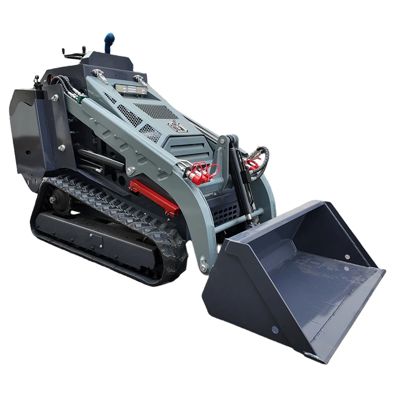 Skid Steer Loader Diesel Skid Loader with 4‑in‑1 Combination Bucket