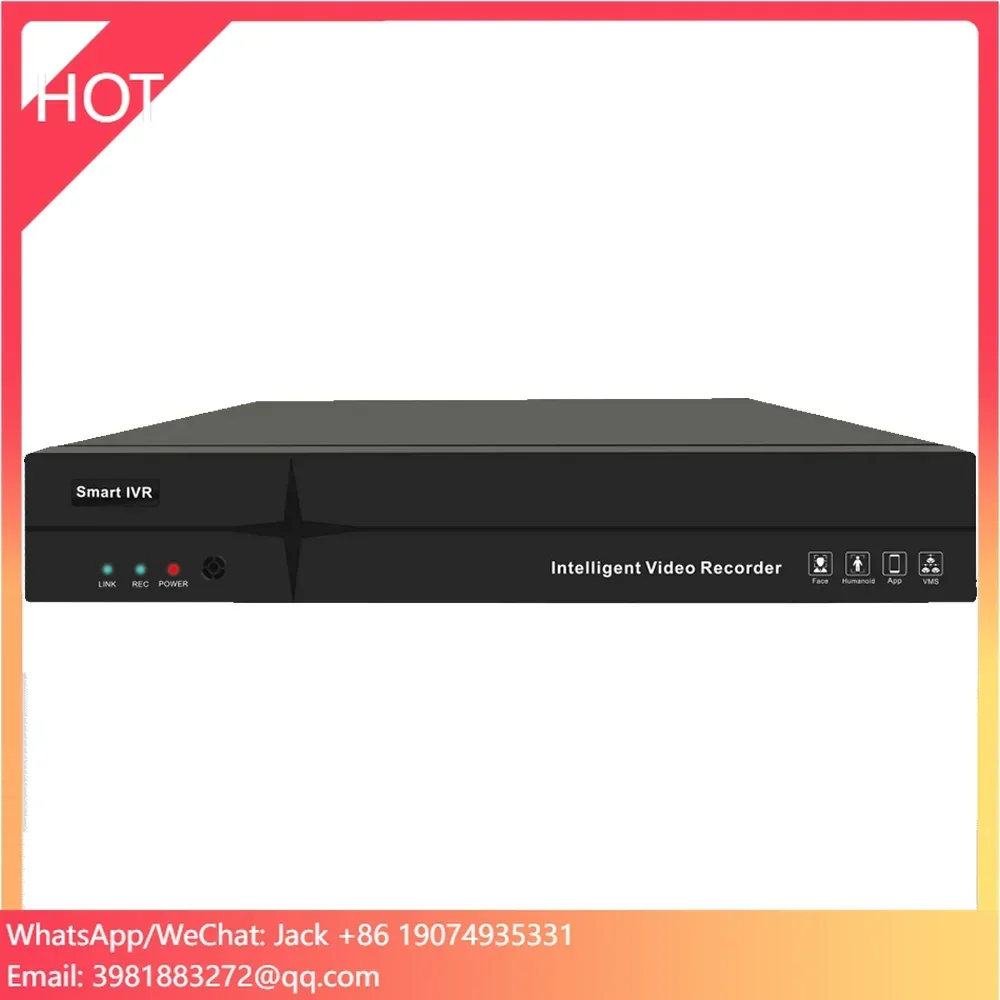 

ANXINSHI 4K .265 2 USB P2P NVR Multple DDNS Digital Video Recorder Smart PoE IVR