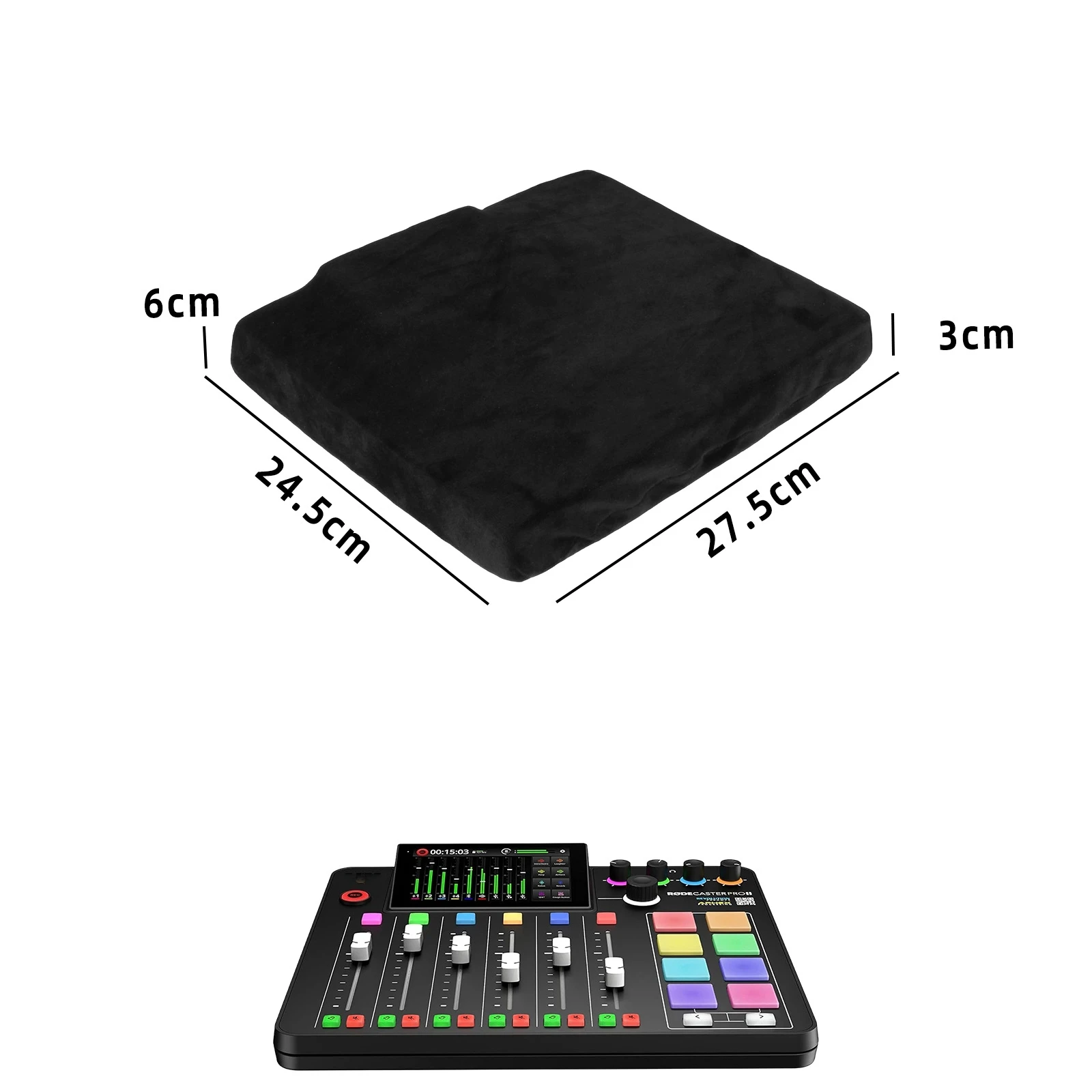 

Dust cover for RØDECaster Pro II Protective Accessories ​