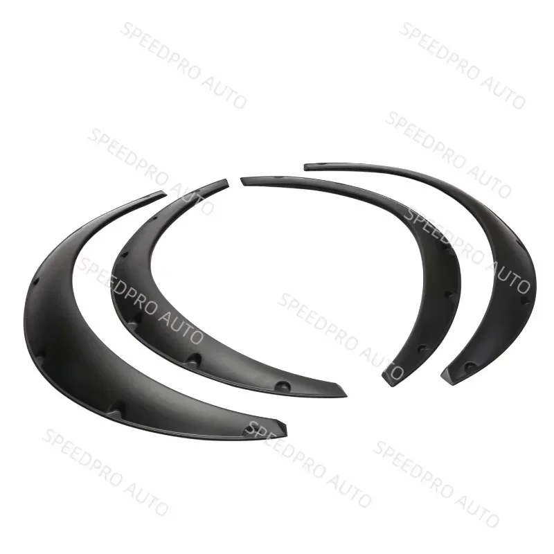 For T0yota Celica Car Fender Flares Splash Protector Protective Guards Mudflaps Extra Flexible Wide Body kit Wheel Arches Black - view 6