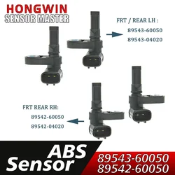 전방 후방 RH LH ABS 휠 속도 센서, 도요타 4 러너 FJ 크루저 타코마 07-14 렉서스용, 89543-60050 89542-60050 89543-04020