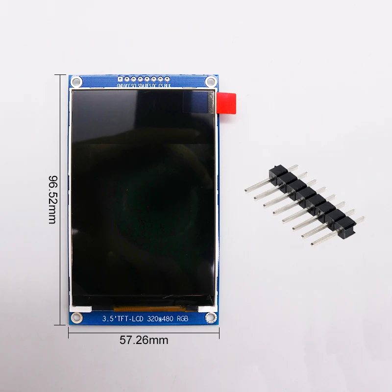 Módulo de tela lcd de porta serial spi de 3.5 polegadas 320*480 display lcd tft st7789/ili9341 módulo de tela colorida 3.3v