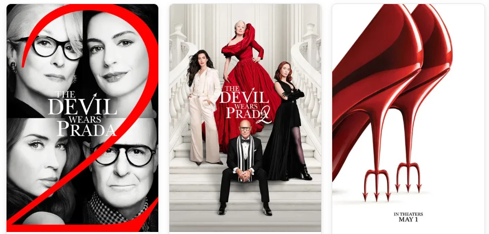 El Diablo Viste de Prada 2, Película de 2026, Cuadros y Láminas de Arte en Lienzo para Dormitorio, Club, Decoración de Pared del Hogar
