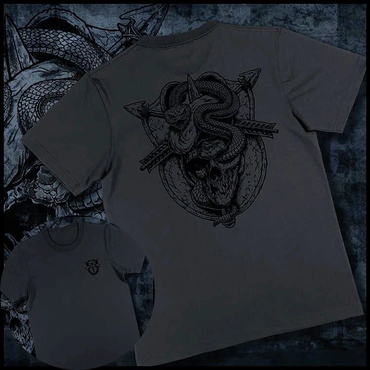 Special Forces New Retro Tactical Tough Army Fan Cotton Printed Round Collar Men and Women T-shirt Short-sleeved Top 2026 Summer