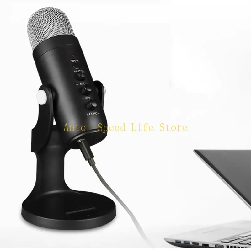 02DA ميكروفون ألعاب USB محمول متعدد الاتجاهات للحد من الضوضاء