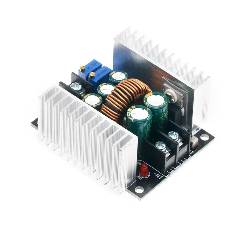 300W 20A DC-DC Buck Converter Step Down Module Constant Current LED Driver Power Step Down Voltage Module Electrolytic Capacitor