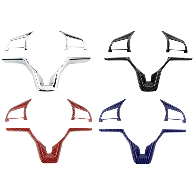for Nissan Qashqai J11 Xtrail T32 Rogue Note Versa Kicks Juke Micra Leaf Sentra Car Steering Wheel Panel Cover Trim Sticker