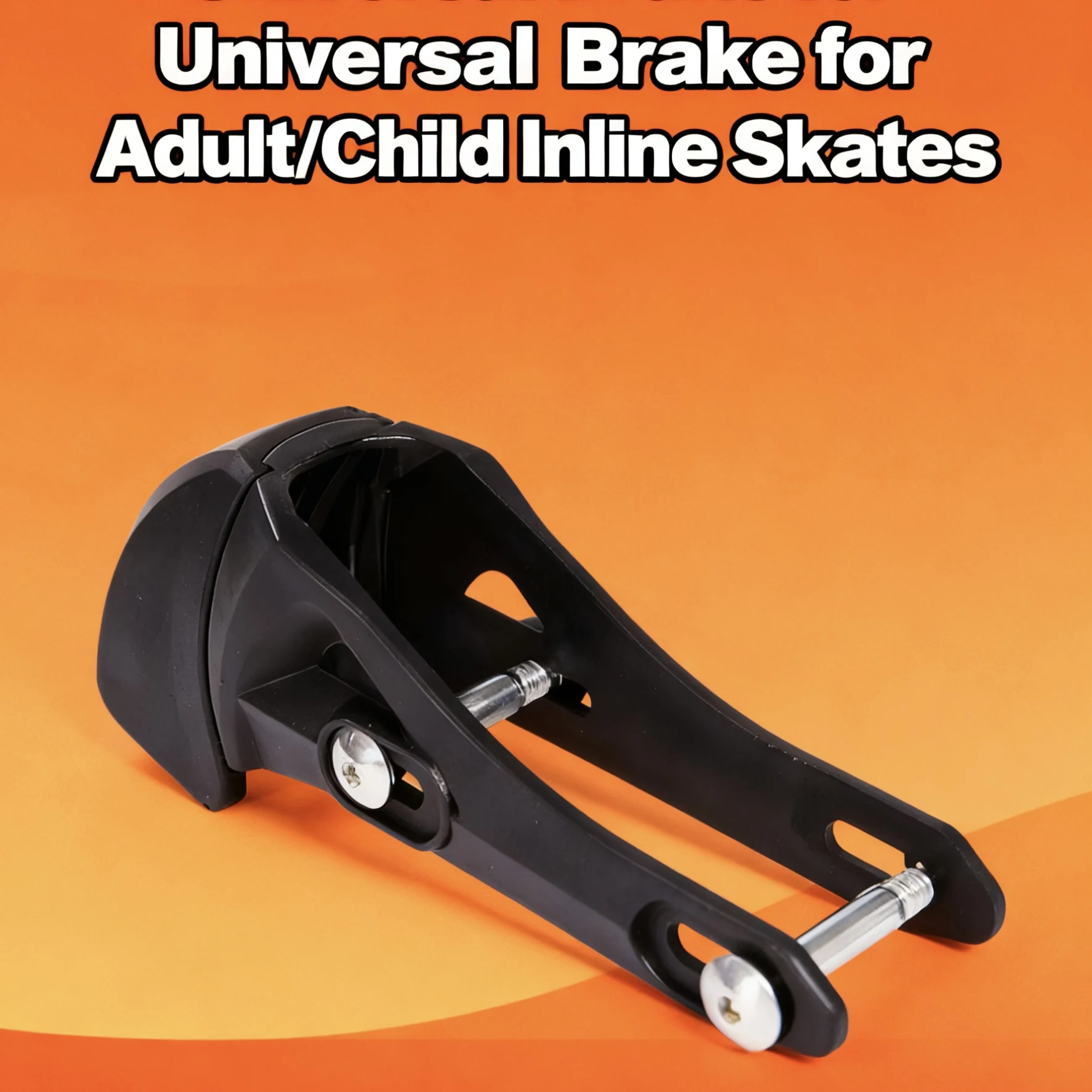 

"Universal Inline Skate Brake Kit (1/2 set) - Easy Installation, Durable Stopper with Axles & Screws for Adults/Kids"
