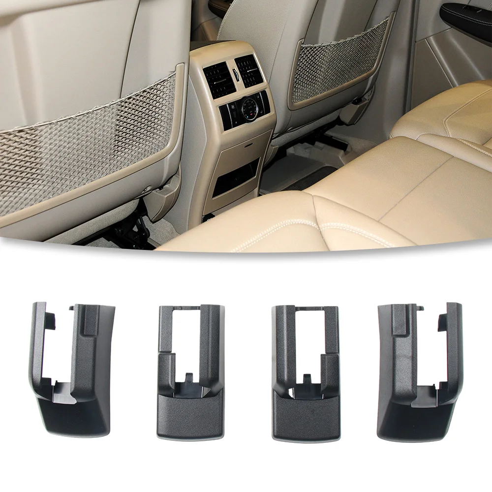 For Mercedes Benz ML GL GLS GLE Class W166 W292 2012-2019 Gray LHD RHD Left Right Car Seat Rail Sliding Track Trim Cover 2