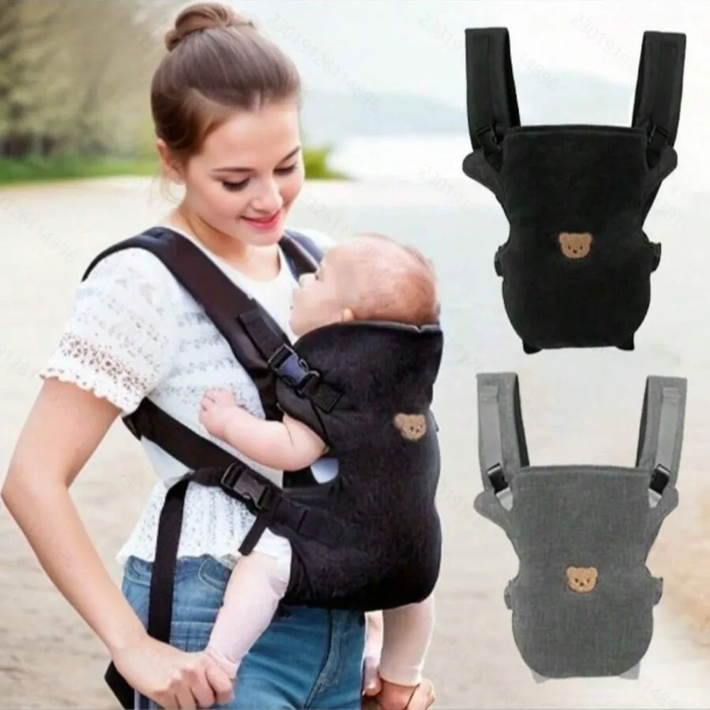 Ergonomic Design Baby Carrier Adjustable Straps Multifunctional Infant Sling Baby Travel Gear Portable Baby Wrap