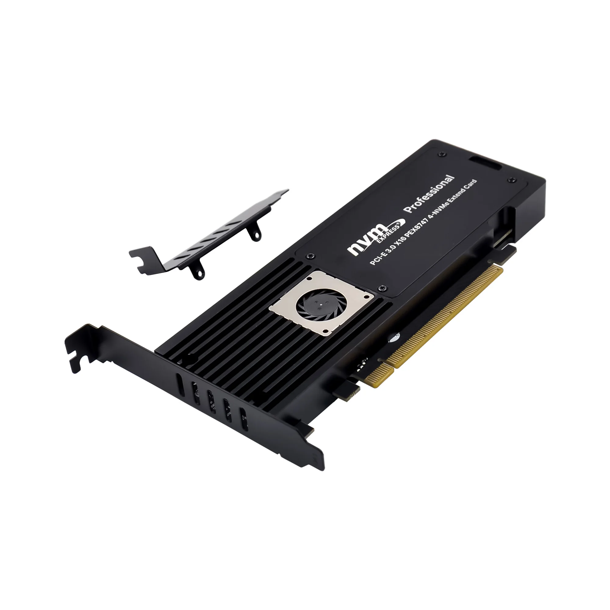 بطاقة محول SUNWEIT ST599 PCIe 3.0 X16 PEX8747 4 X M.2 NVMe