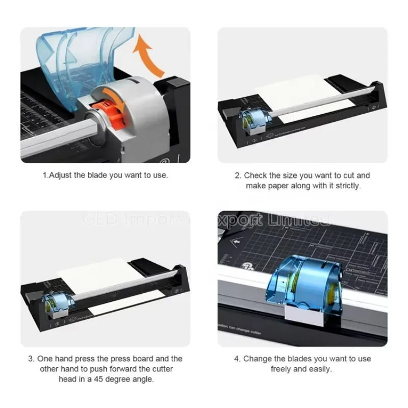 TM-20 5 in 1 A3 Precision Cutter Trimmer  Craft A4 Manual Rotary Cutting Trimmer for Photo Paper Card