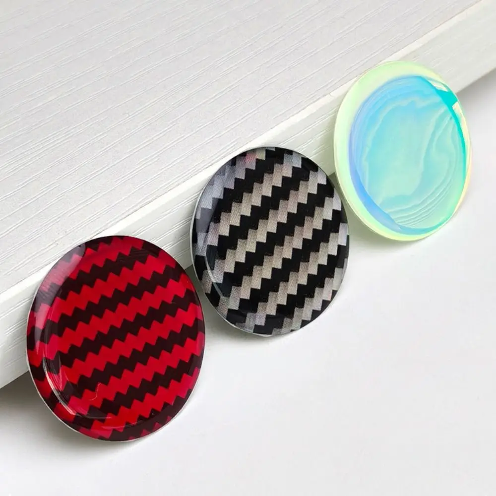 

2Pcs 30mm Size Pickleball Paddle Butt Cap Cover Luminous Seamless Butt End Sticker 3D Creativity Decal Pickleball Paddle Decor