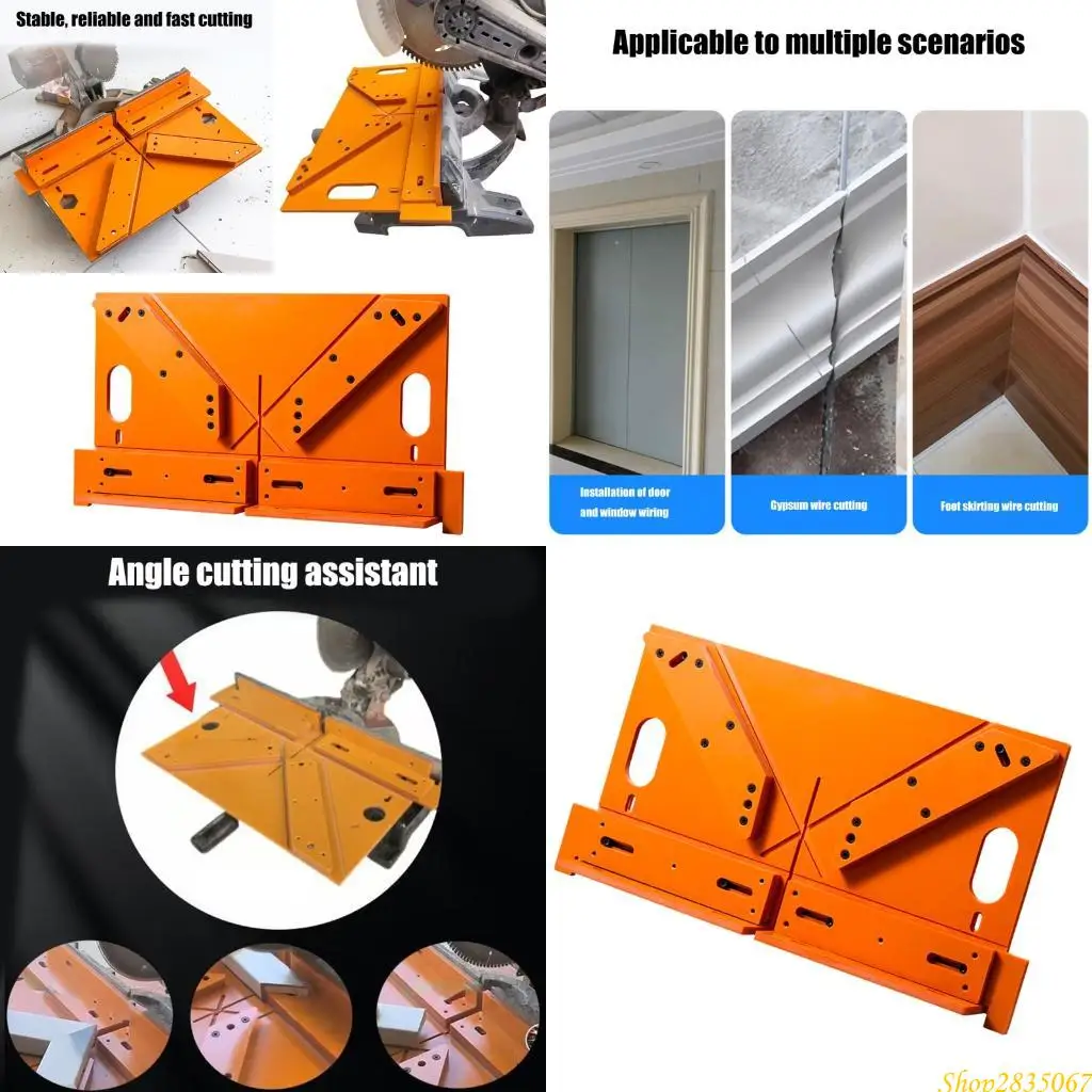 Thickened Electrical Cutting Template Guide For Door Frame Molding 831F