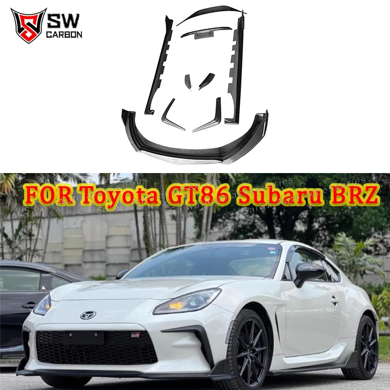 

Комплект кузова Toms Style GR86 для Toyota GR86 ZN8 BRZ ZD8 2022 + передний бампер, боковые юбки, задний диффузор, спойлер, разделитель, обвес