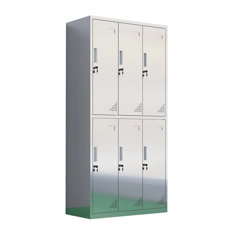 

Stainless steel locker staff cabinet dormitory bathroom multi-door storage locker cupboard mobile phone cabinet