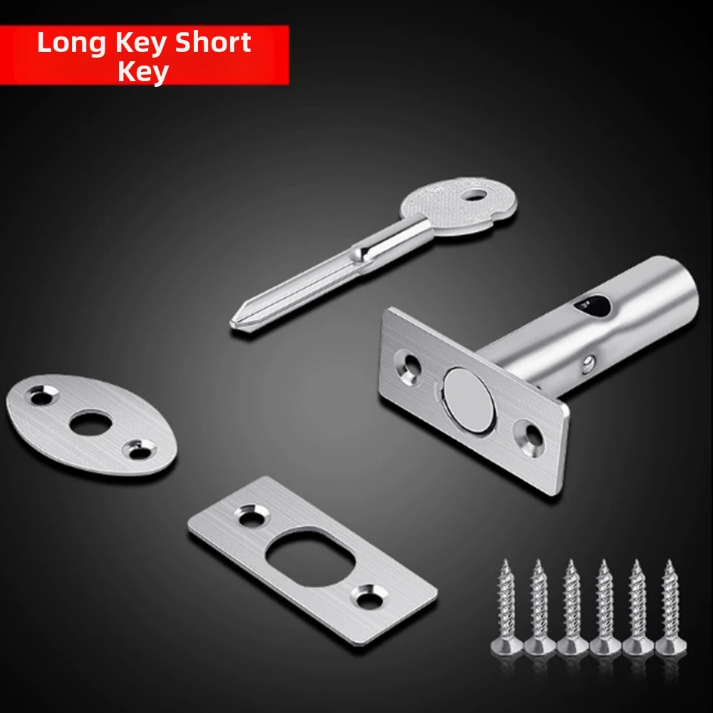 Stainless Steel Door Lock Cylinder for Mortise Installation Compatible with Standard Fire Rated Door Assemblies
