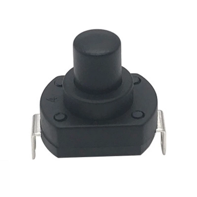 أفضل العروض مصباح يدوي التبديل زر الطاقة الذاتي قفل 6A مصباح يدوي زر السفينة من نوع عالية الحالي اضغط على التشغيل