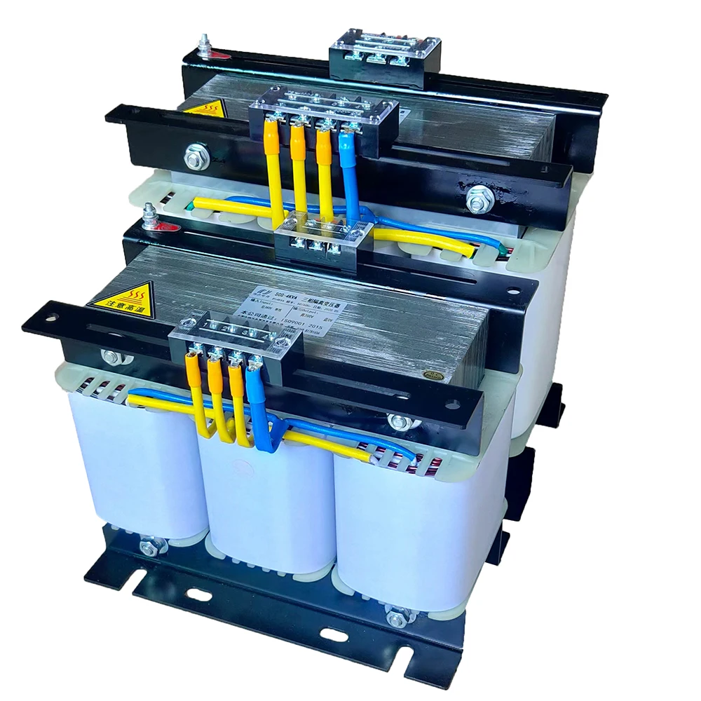 Three-phase SGG-4KVA isolation transformer, output voltage 200V-480V 240V input voltage 50Hz/60Hz aluminum copper