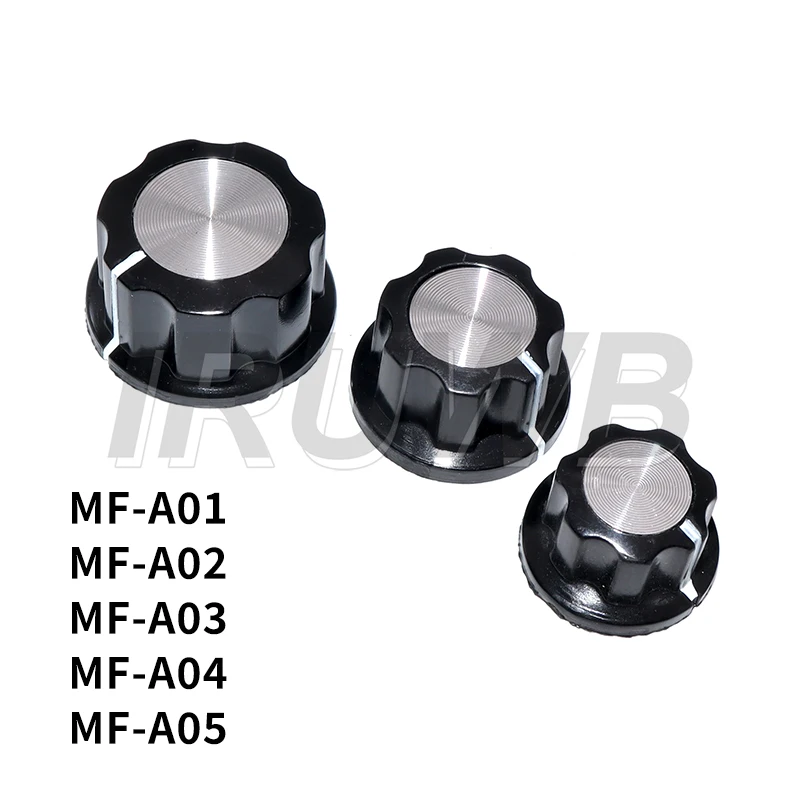 2Pcs Potentiometer Knob WH118/WX050 Rotary Switch Electronic 6mm MF-A01 MF-A02 MF-A03 MF-A04 MF-A05