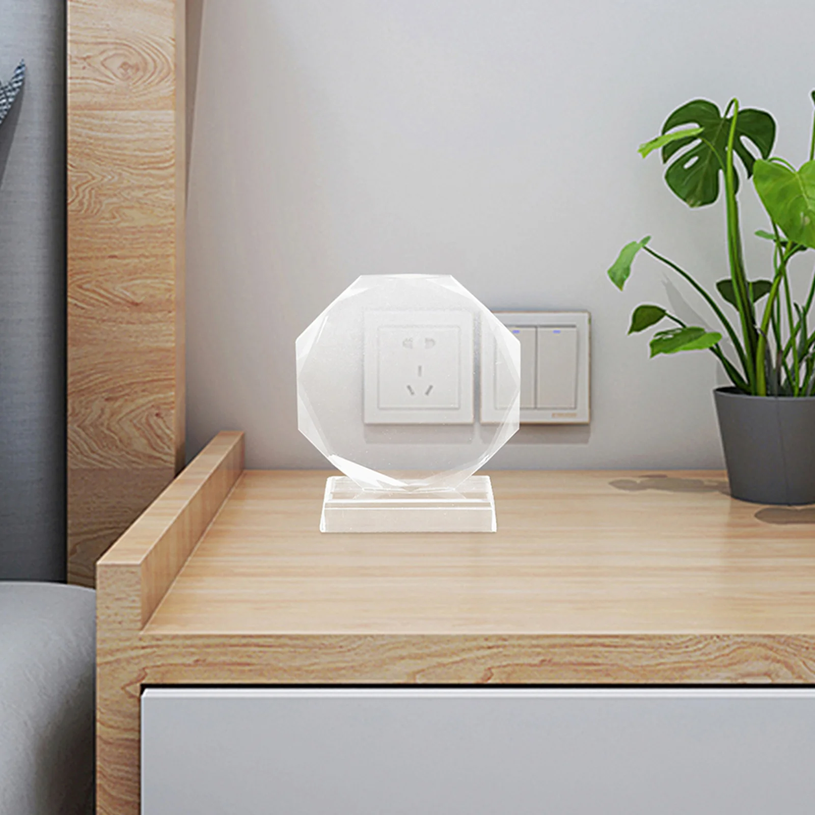 

Crystal Award Trophy DIY Photo Frame Plaque Recognition Awards Appreciation Elegant Prestige Versatile Use Exquisite