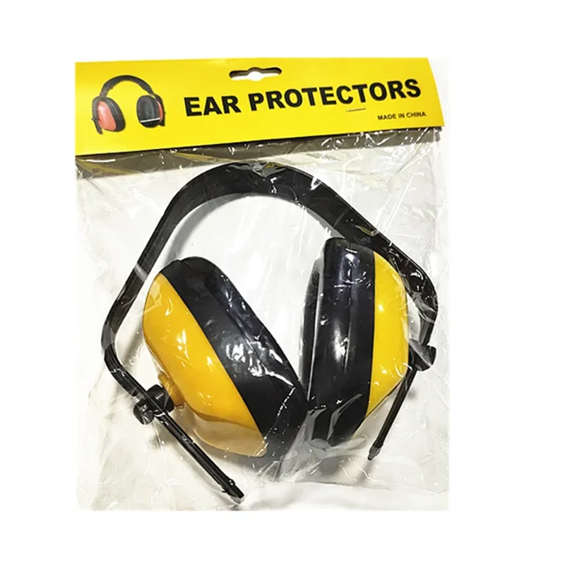 Ear Protector Plastic Anti-shock Headphones Noise Reduction Soundproof Earmuffs Hunting Red Hearing Protection SHC-5815