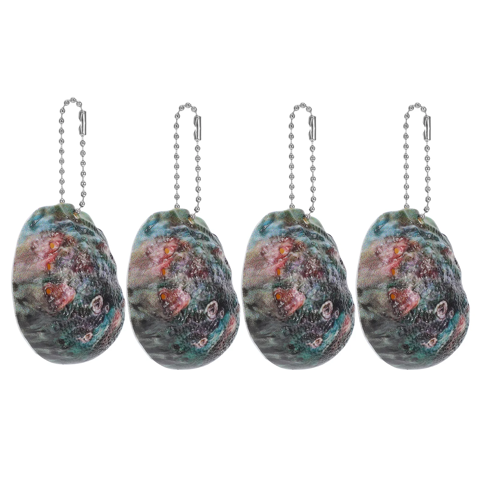 4pcs Press to Abalone Shell Design Kids Outdoor Lightweight Safe Smooth Edges Reusable Summer for Kids