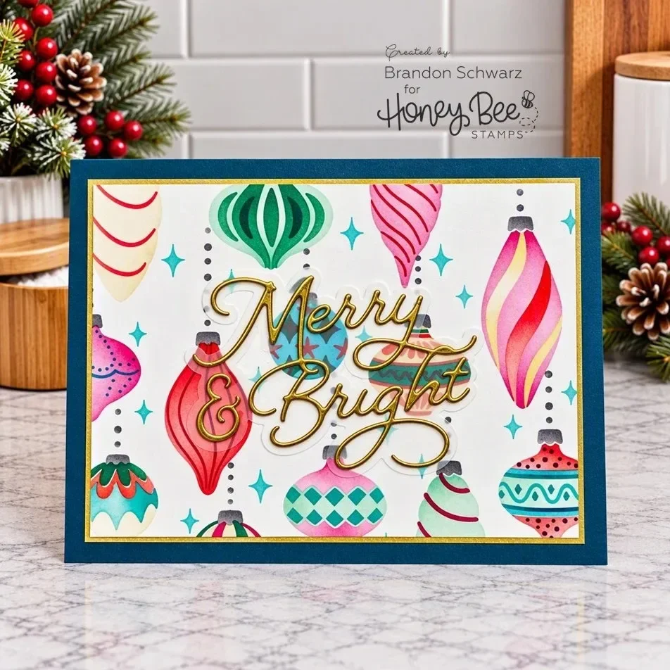 Merry & Bright Love & Joy Craft Metal Cutting Dies Mold Strips Sheet Scrapbook Paper Craft Knife Mold Blade Punch Stencils Die