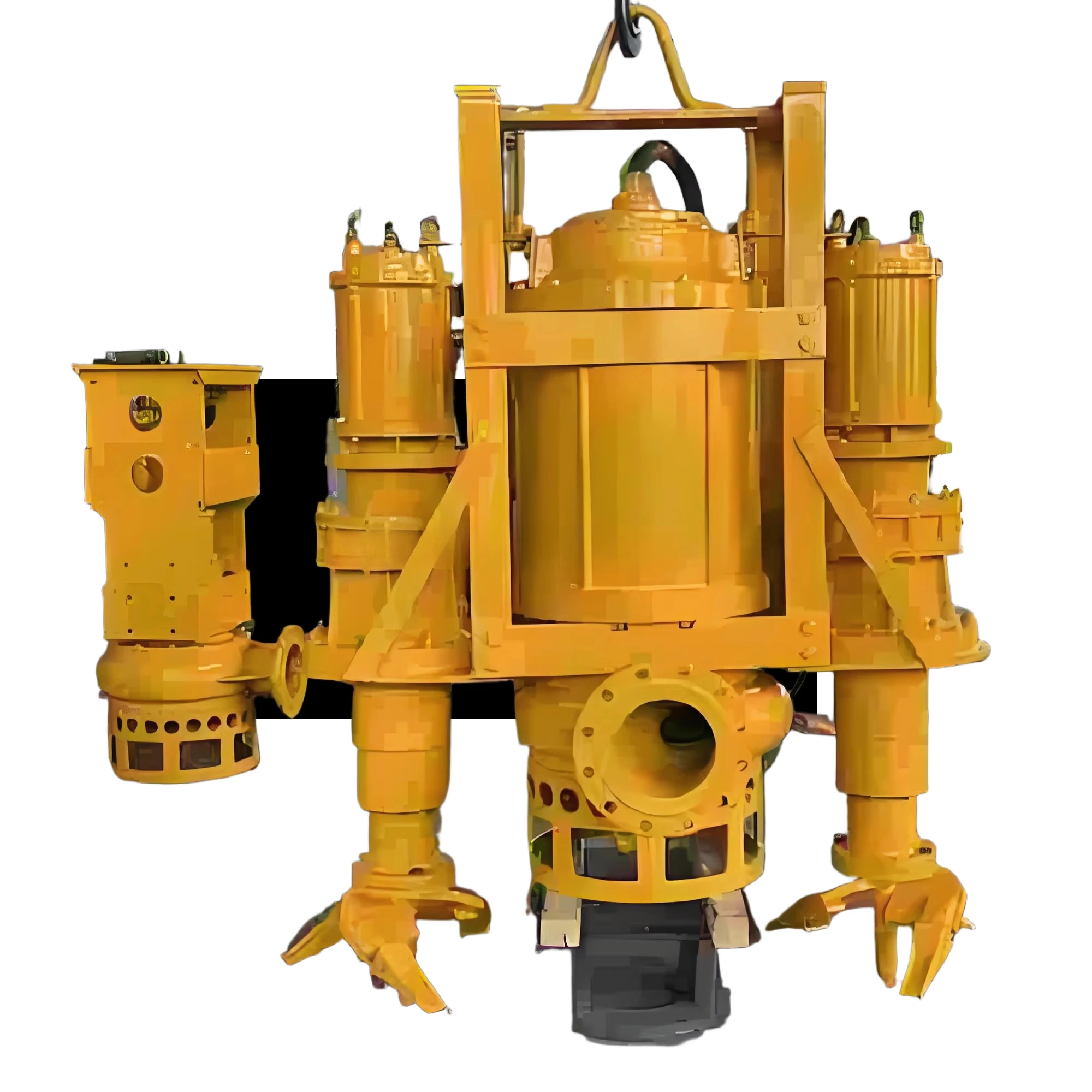 Vertical Water Pump Slurry Sand Suction Submersible Pump Dredging Sewage Pumping Ability Stirring Wheel Side