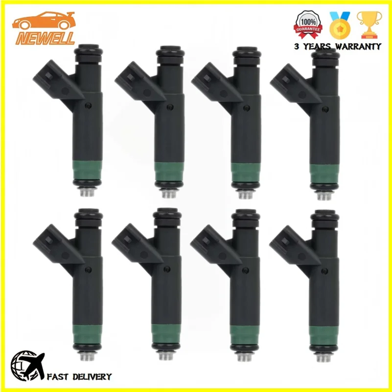 

8pcs 53032704AB 81212147 RL032704AB Fuel Injection For Dodge Ram 1500 Dakota Durango Jeep Grand Cherokee Commander 4.7L V8
