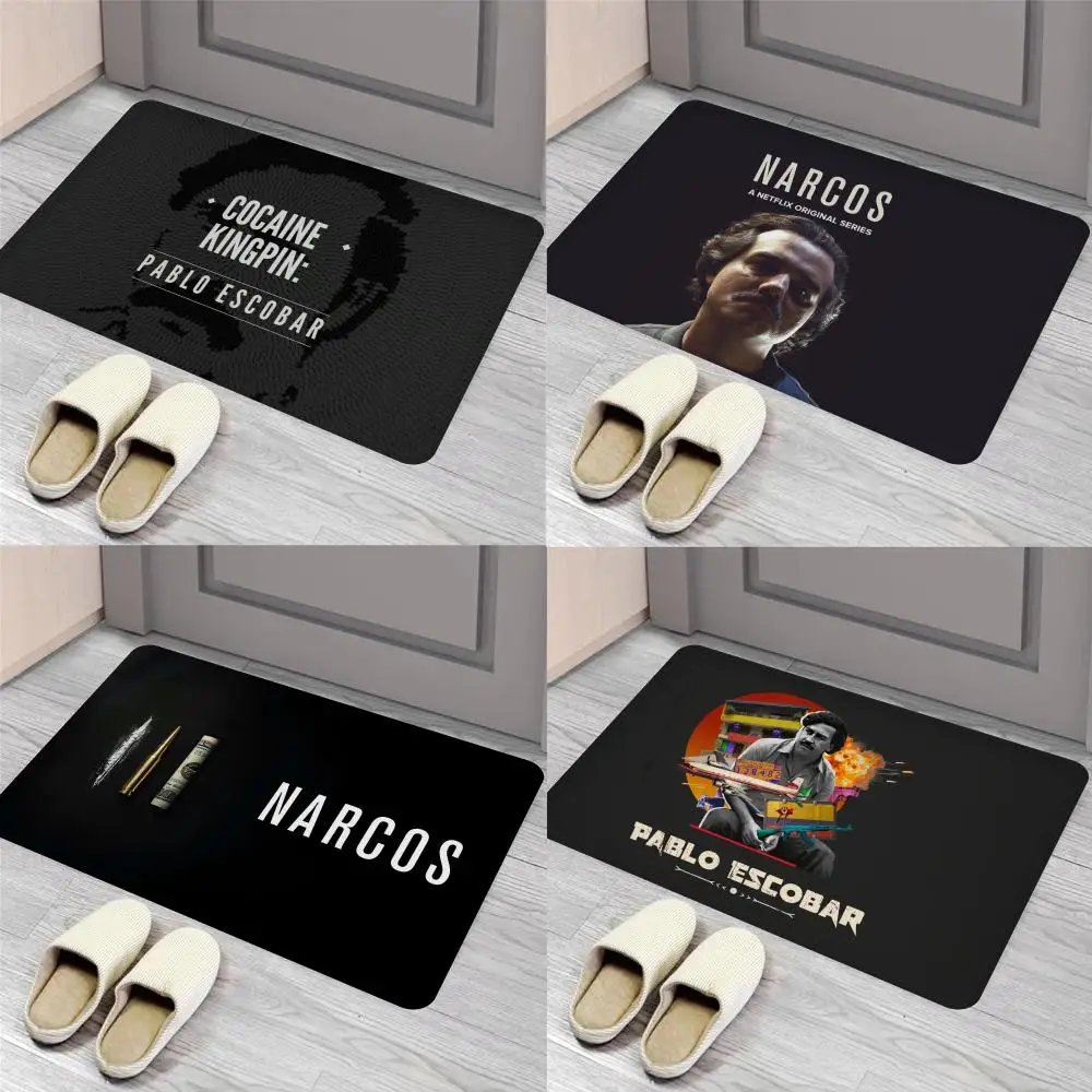 

Pablo Escobar Narcos Floor Mat Entrance Door Mat Nordic Style Home Doormat Bathroom-Toilet Mats Bedroom Hotel Decor Mat