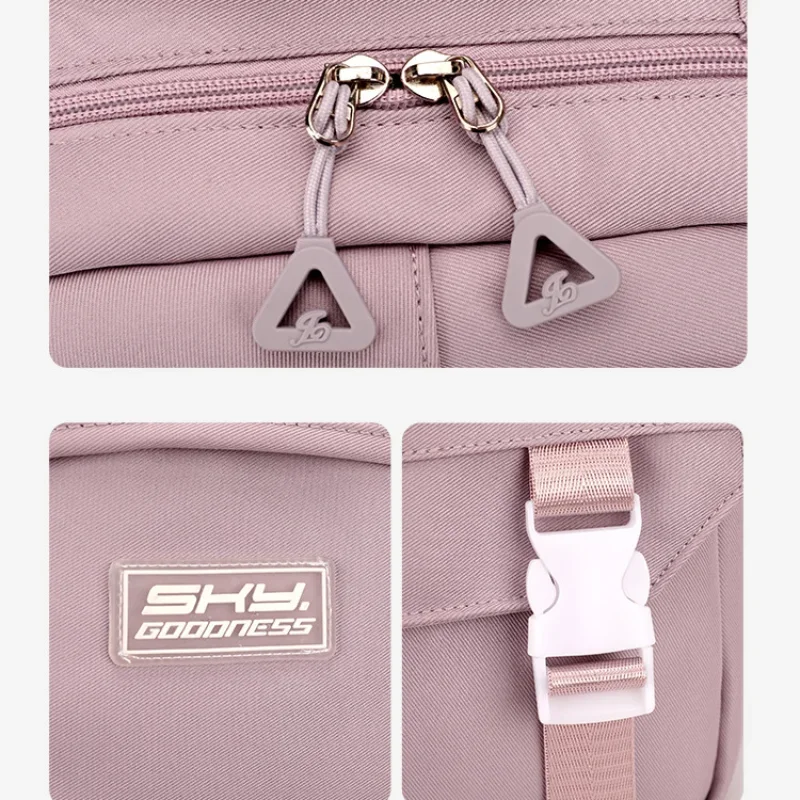 Nuovi uomini di moda femminile zaino universitario impermeabile ad alta capacità borse da scuola per laptop da donna alla moda borsa da viaggio per ragazza carina cool