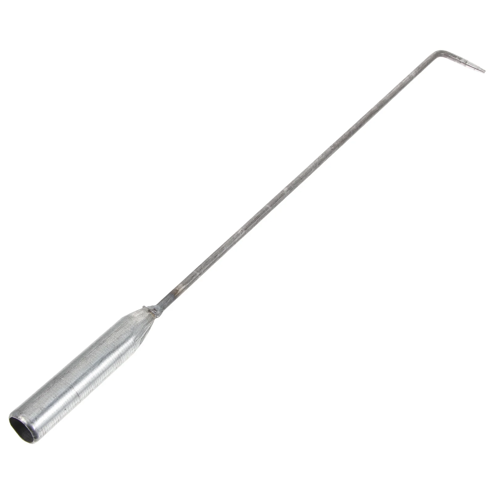 Extended Handle Fireplace Poker Iron Material for Outdoor Barbecue Practical and Exquisite Craftsmanship Fireplace Poker