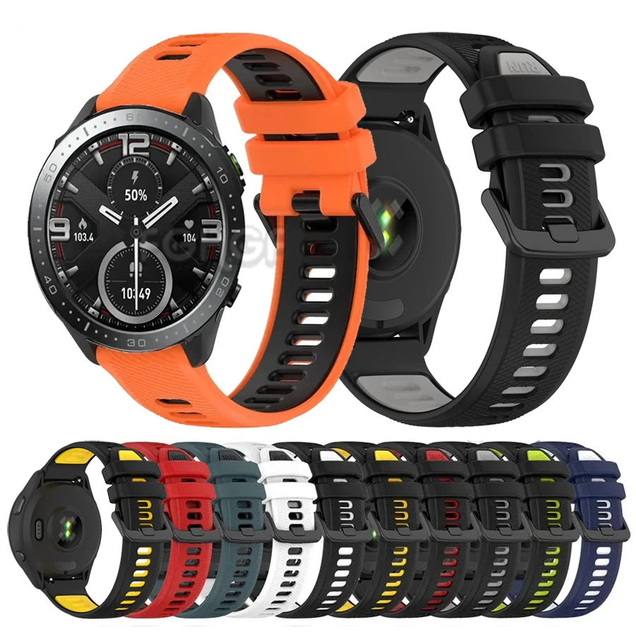 

For Zeblaze Ares 3 Pro Strap Silicone Wristband Correa For Zeblaze Vibe 7 Pro Stratos 3 2 Lite Beyond 2 GTR GTS Btalk Bracelet