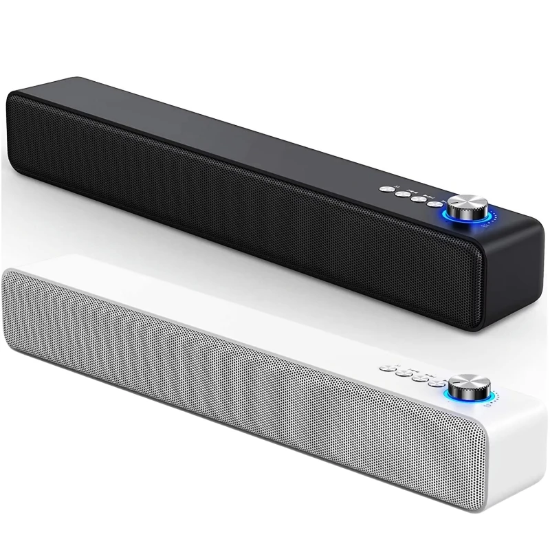 Хорошо продаются A35 простой стиль компьютер/телевизор звуковая панель стереодинамики с Bluetooth для домашнего телевидения ПК звуковая панель белый/черный