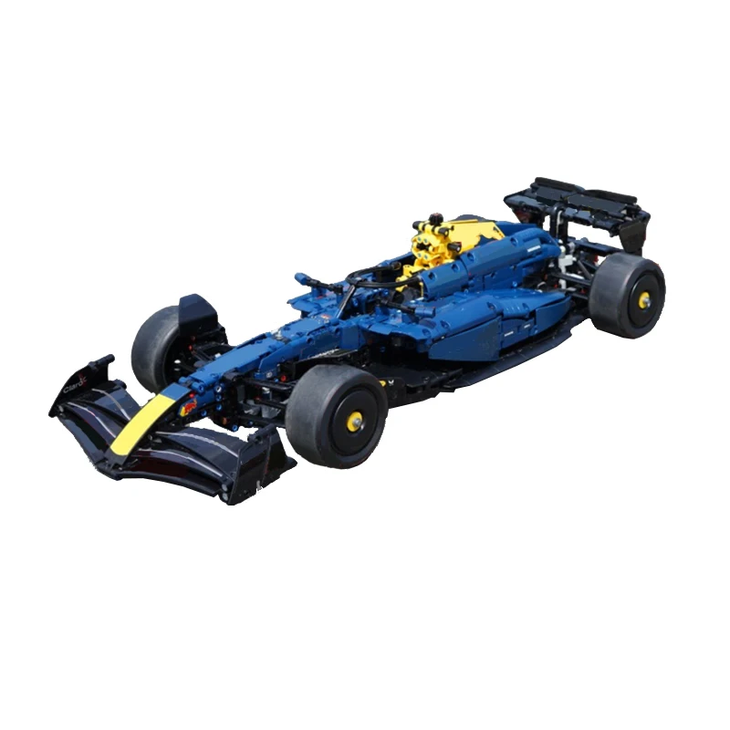 1551 قطعة من مكعبات البناء المعيارية القابلة للتخصيص، نموذج سباق تقني، لعبة تعليمية إبداعية يمكنك صنعها بنفسك، هدية للمهرجانات