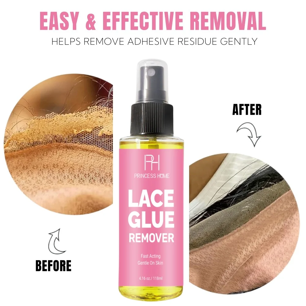 Perückenkleber-Entferner Rückstandsreiniger Shampoo Spitzenreiniger Schaum Rückstandsfreies Komplett-Entfernungsset für Lace-Front-Perücken Haarsysteme – Detail 13